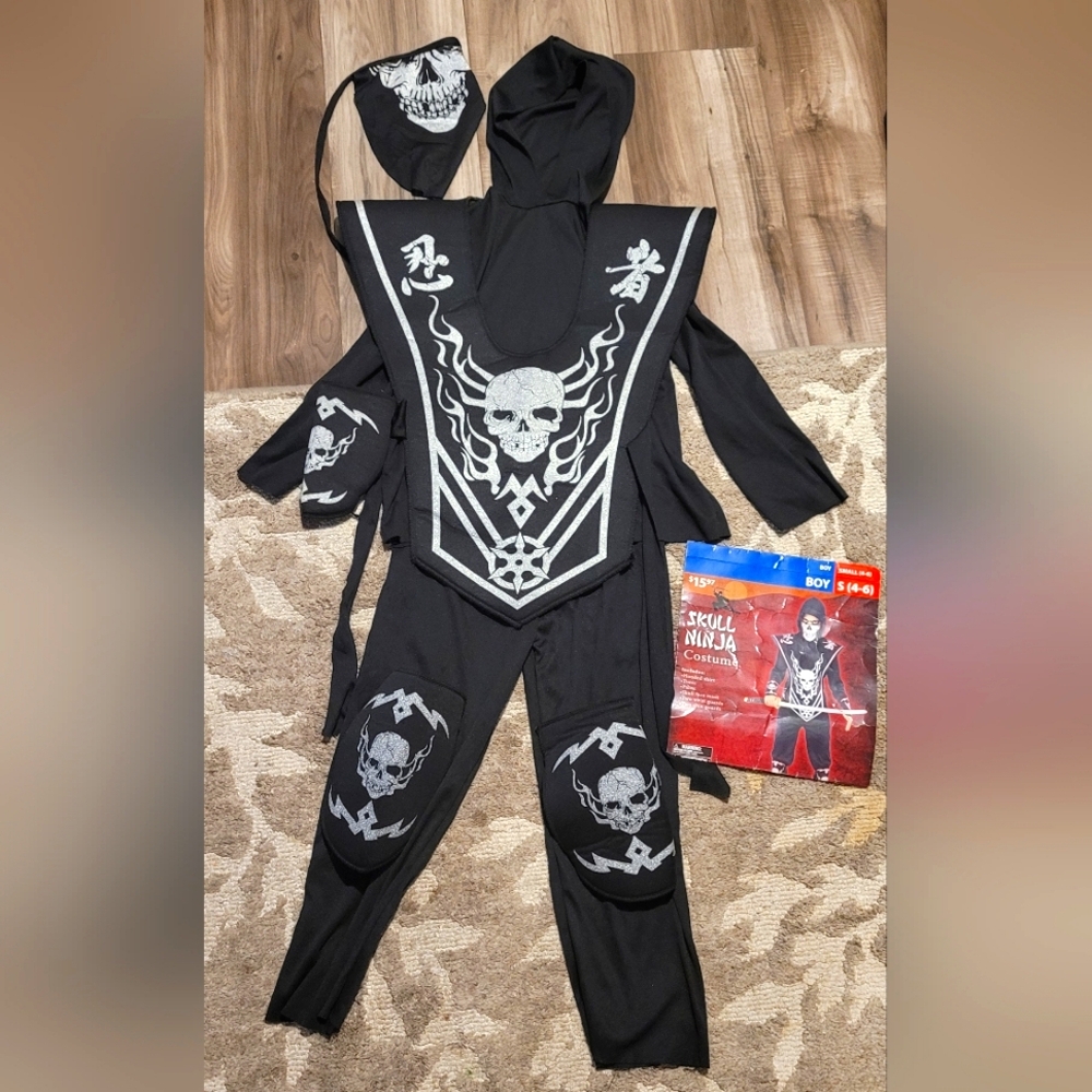 Boys 4-6 Ninja Halloween Costume